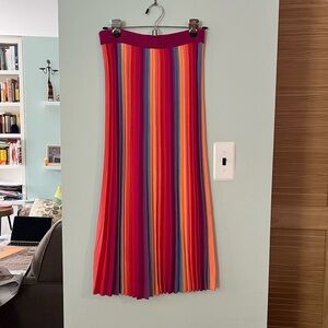 Banana Republic Knit Rainbow “Pride” Maxi Skirt, size XS